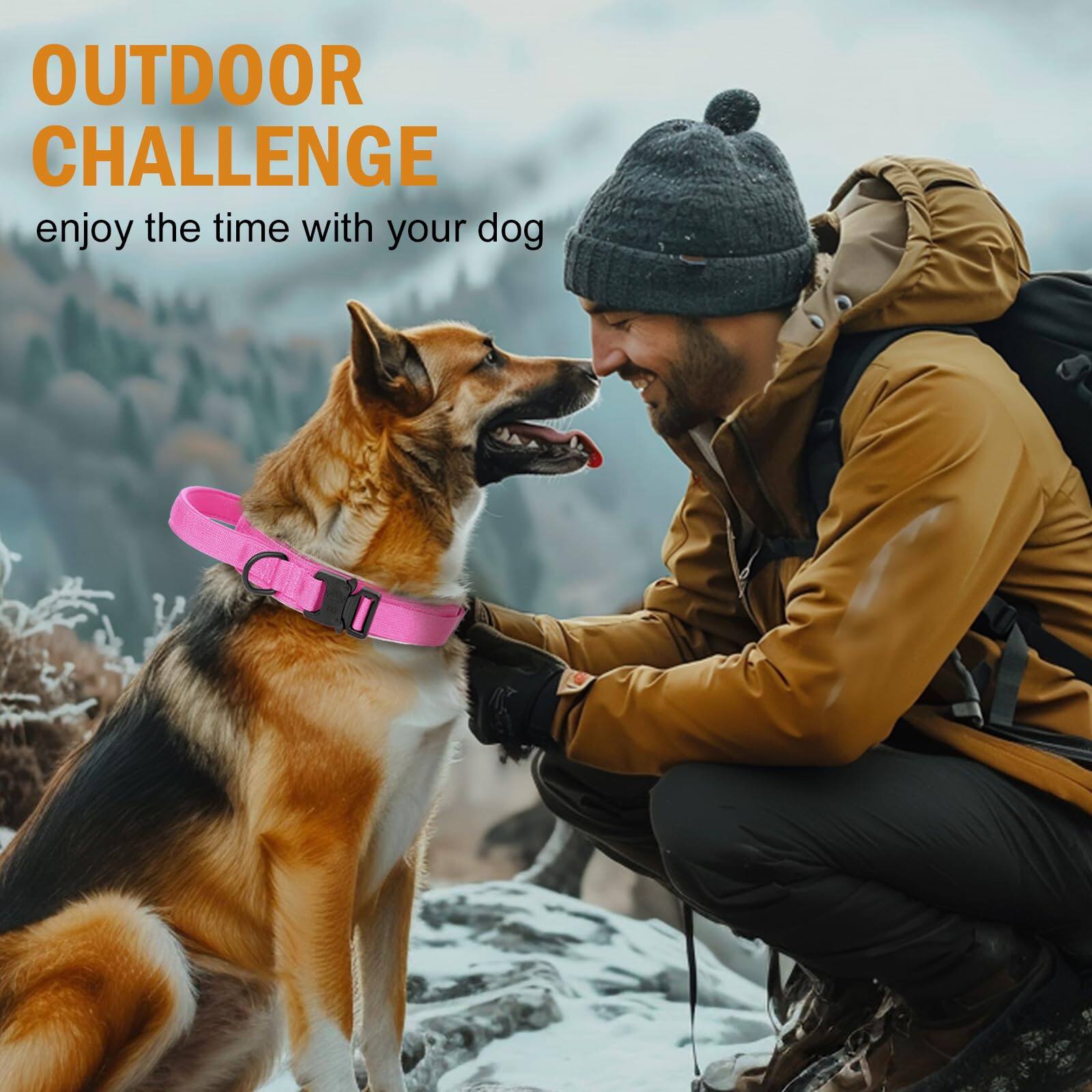 OUTDOOR CHALLENGE  
enjoy the time with your dog