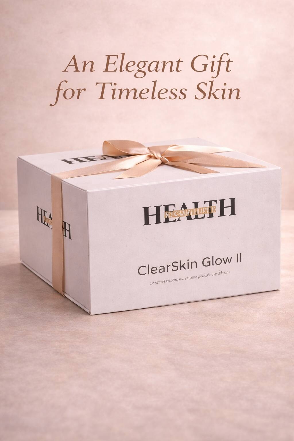 An Elegant Gift for Timeless Skin

HEALTH
ClearSkin Glow II