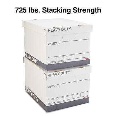 725 lbs. Stacking Strength

HEAVY DUTY
CONTENTS: ST59279 GPK I T9R218

HEAVY DUTY
CONTENTS: