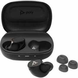 HP - Poly Voyager Free 20 Earbuds + Basic Charge Case Customer Special 1 - Stereo - True Wireless - Bluetooth - 16 Ohm - Black