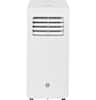 Front. GE - 150 Sq. Ft. 5,000 BTU Portable Air Conditioner with Auto Evaporation Technology - White.