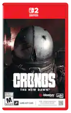 2 NINTENDO SWITCH. ND-3576 CRONOS THE NEW DAWN MATURE 17+ JEUNES ADULTES 17+ Slooder SKYBUND team GaMes M O GAME-KEY CARD 25 GB - Full game download via internet required. see back. support.nintendo.com/switch2/gamekeycard