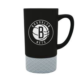 Great American Products - Brooklyn Nets Team Logo 16oz. Laser Etched Jump Mug - Multicolor