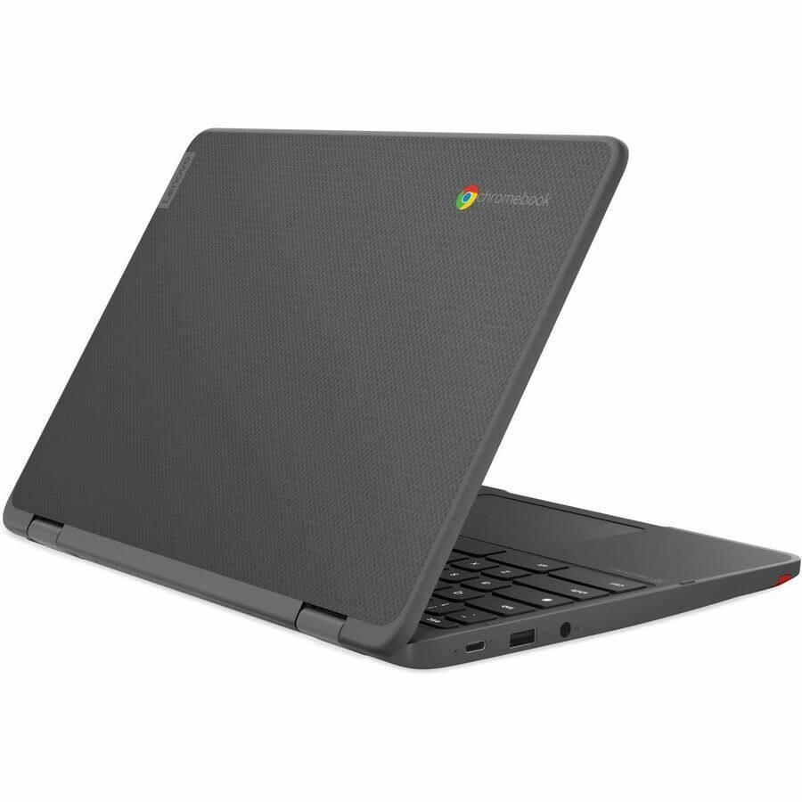 Alt View 4. Lenovo - Lenovo 500e Yoga Chromebook Gen 4 82W4002XUS 12.2" Touchscreen Convertible 2 in 1 Chromebook - WUXGA - 60 Hz - Intel N-S - Graphite Gray.