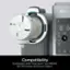 Compatibility with Ninja Swirl by CREAMi NC700 Series Ice Cream Makers.