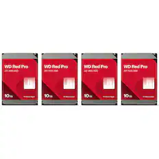 WD Red Pro 3.5" NAS HDD WD Red' Pro 3.5" NAS HDD WD Red Pro 3.5" NAS HDD WD Red Pro 3.5" NAS HDD 10 Western Digital.