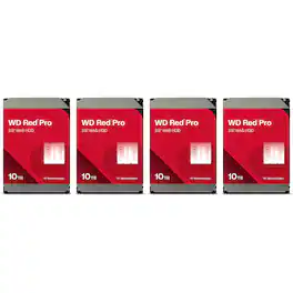 WD - Red Pro 3.5" SATA III Internal NAS Hard Drive - Tan, Medium/Large