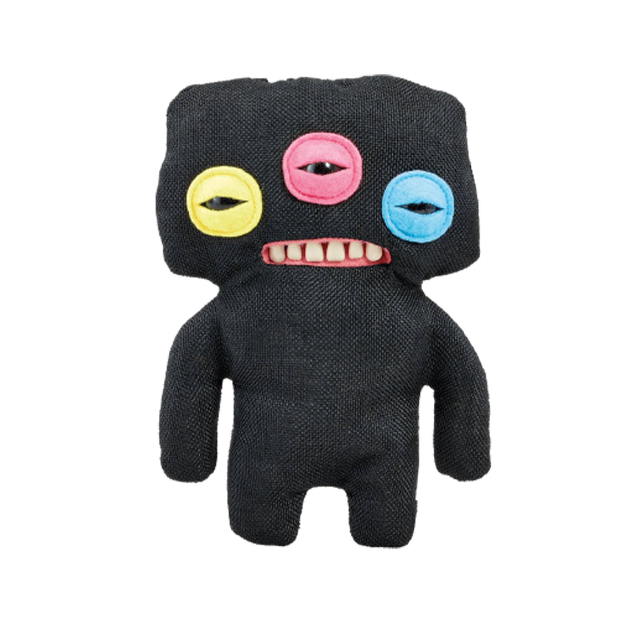 Front. ZURU - Fugglers Laboratory Misfits 9 Inch Plush | Annoyed Alien - Black.