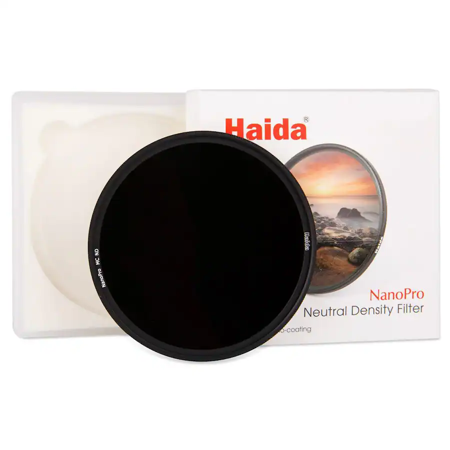 Neutral Lens Filter Haida NanoPro MC 82mm 8X (0.9) Neutral Density Multi Coated Glass ...