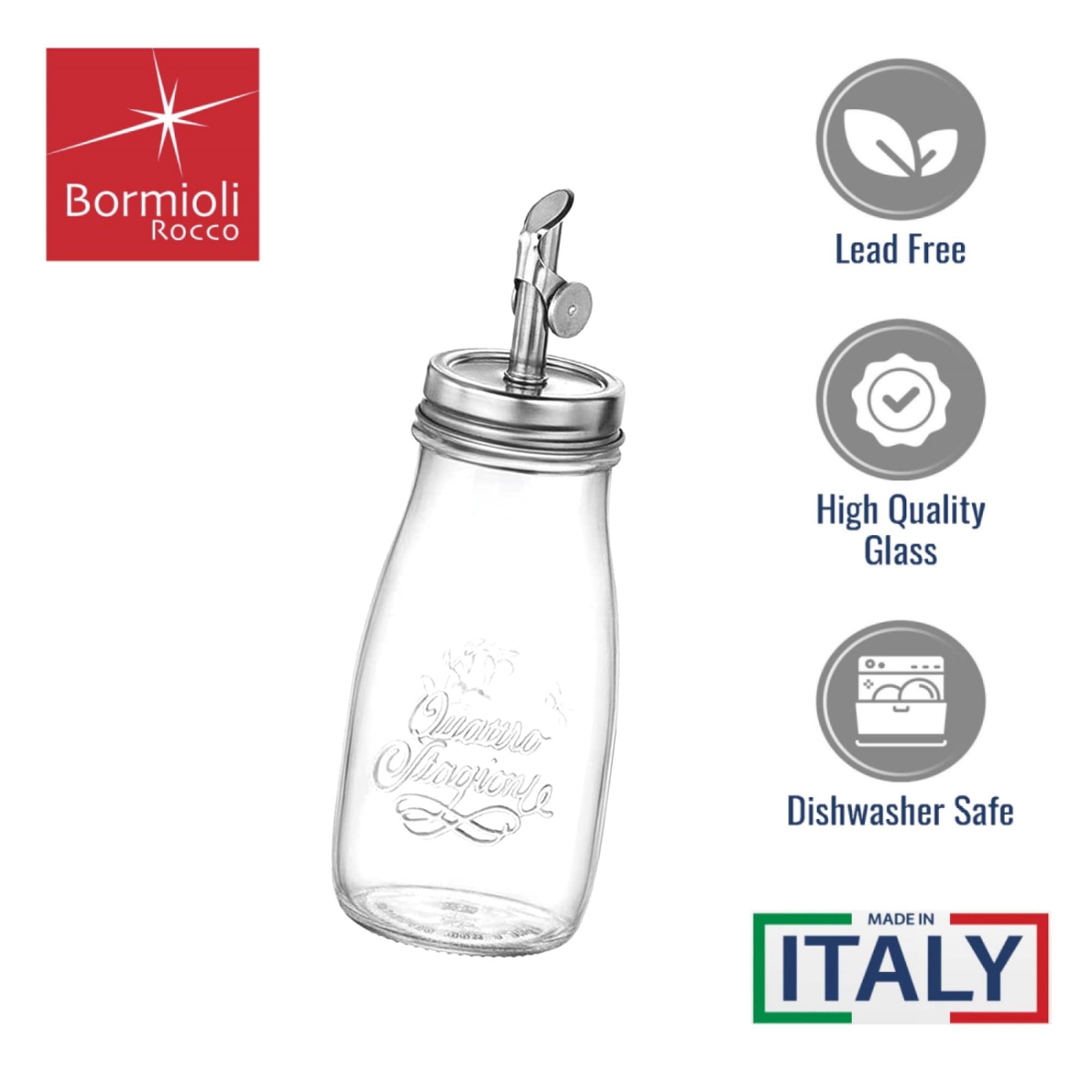 Bormioli Rocco Lead Free High Quality Glass Onaro Fagicase Dishwasher Safe MADE IN ITALY