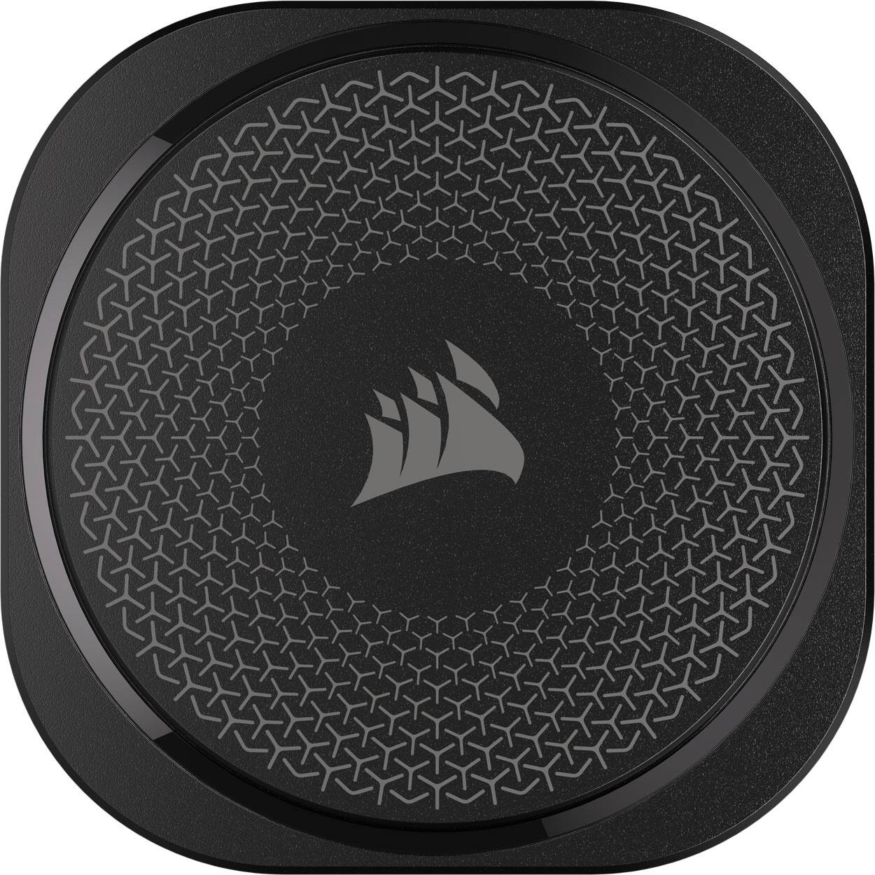 Alt View 22. CORSAIR - NAUTILUS 240 ARGB Liquid CPU Cooler with RS120 ARGB Fans - Black.