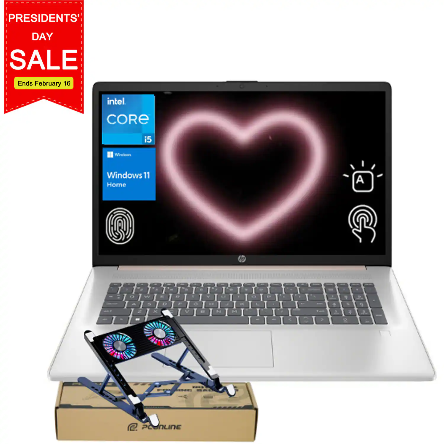 PRESIDENTS' DAY SALE Ends February 16  
intel CORE i5  
Windows 11 Home