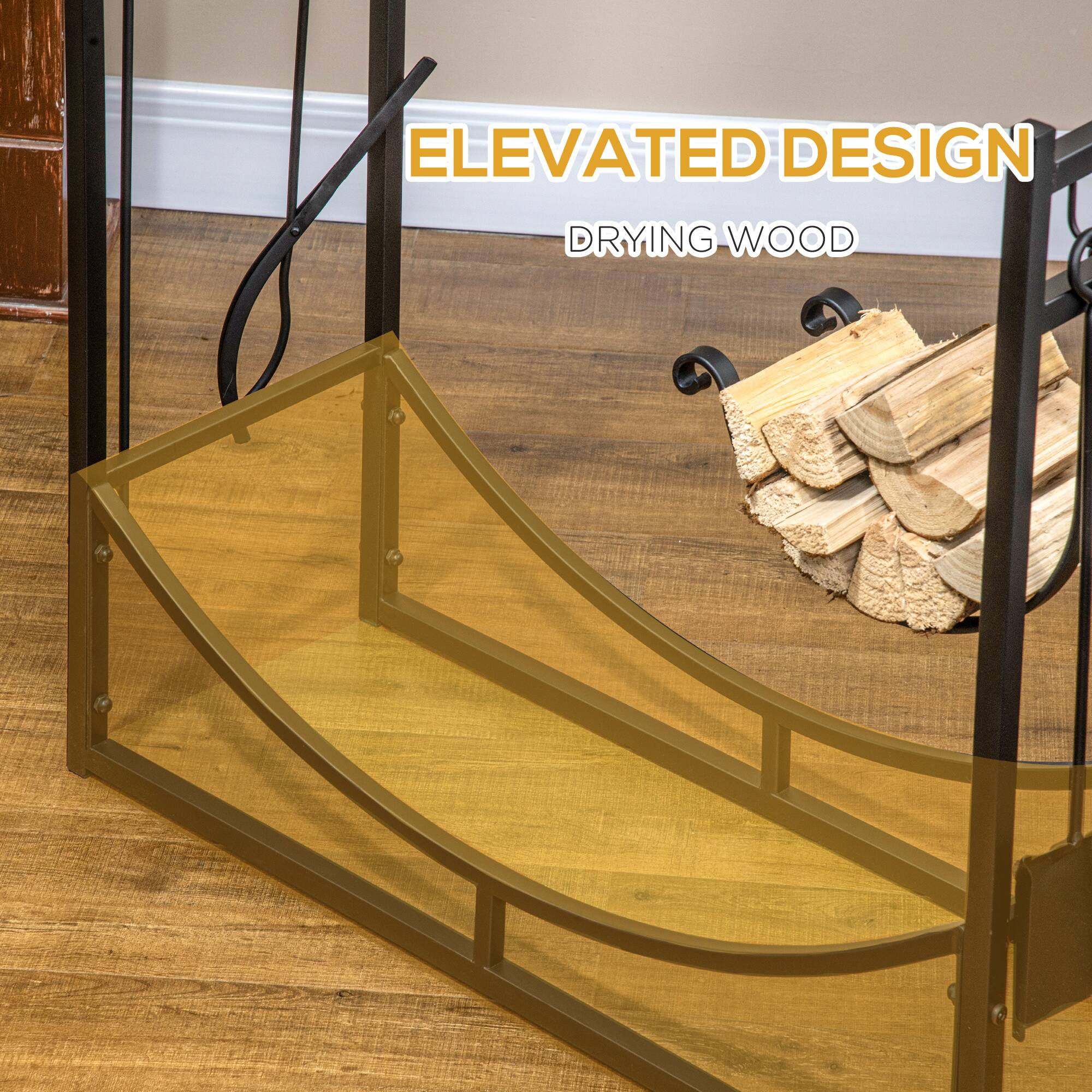 ELEVATED DESIGN DRYING WOOD