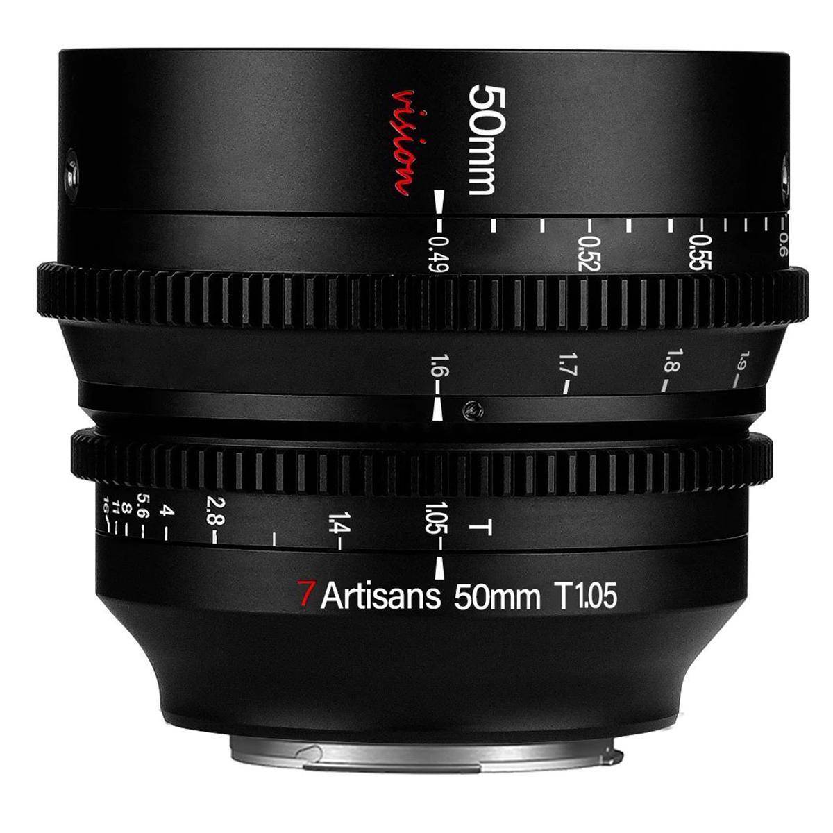 16  
11  
8  
5.6  
4  
2.8  
vision 50mm 0.49 0.52 1.6 1.7 1.6-- 1.4 1.05 T  
7 Artisans 50mm T1.05  
1.8  
0.55  
1.9  
0.6