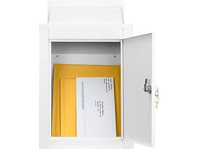Alt View 3. Barska - Barska Through-The-Wall Drop Box, White (CB13954) - White.