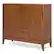Angle. Simpli Home - Harper Medium Storage Cabinet - Teak Brown.