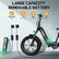 LARGE CAPACITY REMOVABLE BATTERY
50-60 Mi Range
7 H Fast Charging
BMS Protection
UL Certified
48V 15Ah