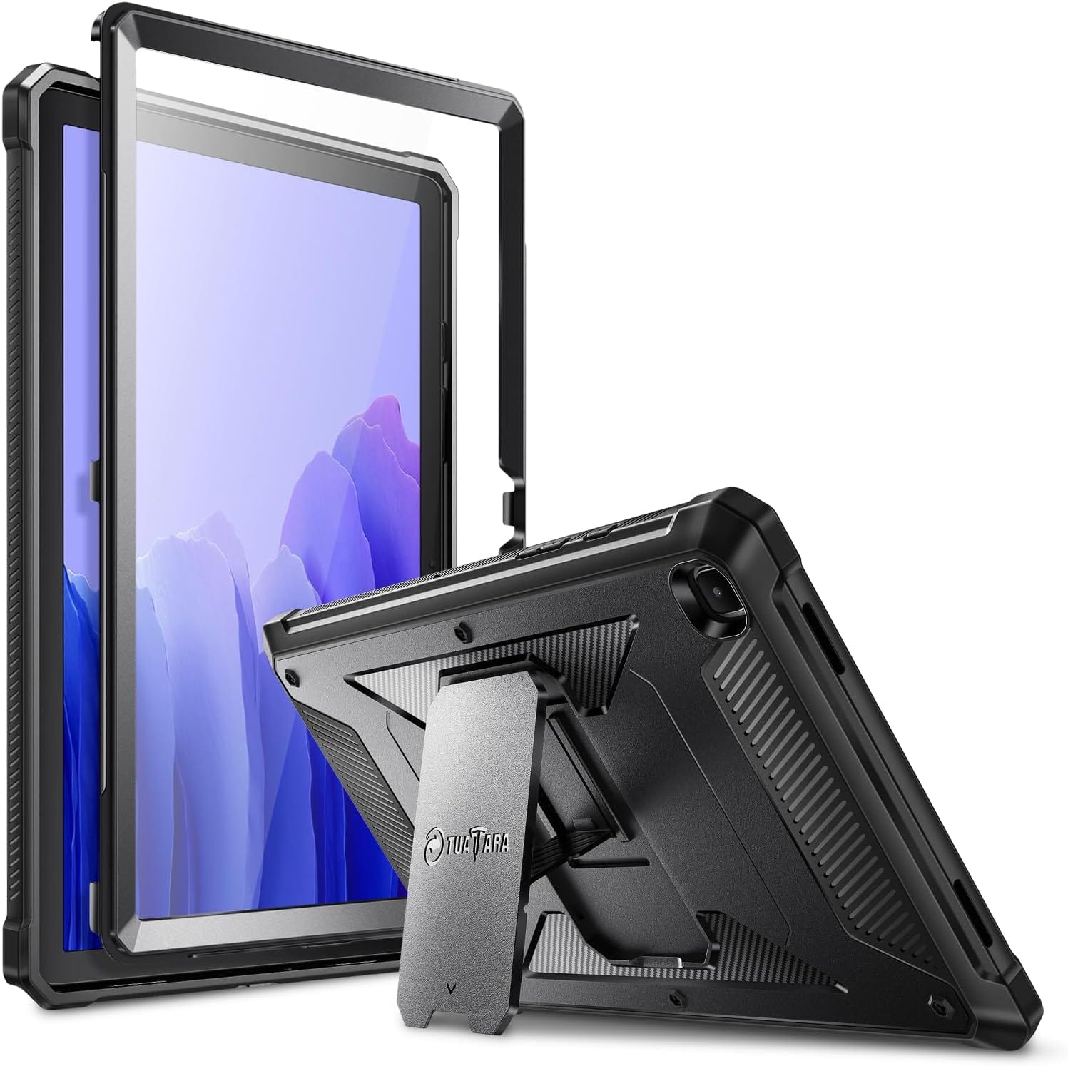 "Fintie - Shockproof Case for Samsung Galaxy Tab A7 10.4"" 2022/2020, Tuatara Rugged Kickstand Cover, Built-in Screen Protector - Black" price history on PriceWatchPro