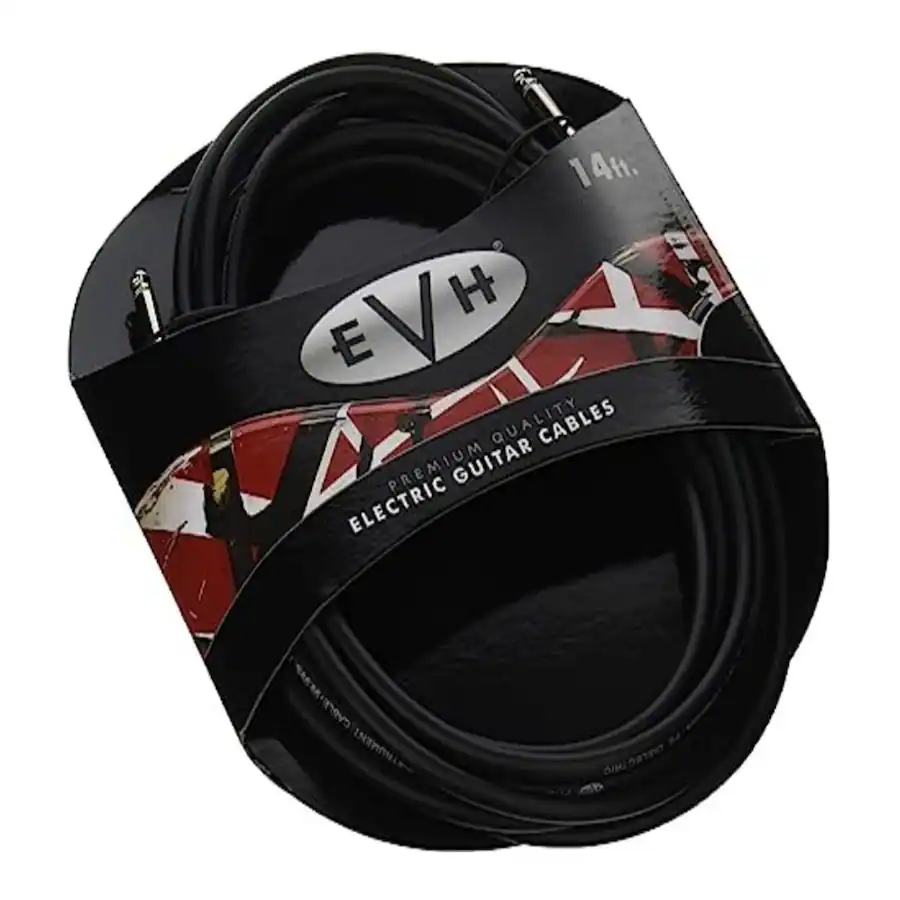 EVH Premium 14 Feet Instrument Cable with Two Straight End Switchcraft ...