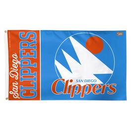 WinCraft - LA Clippers 3' x 5' Single-Sided Heritage Deluxe Flag - Multicolor