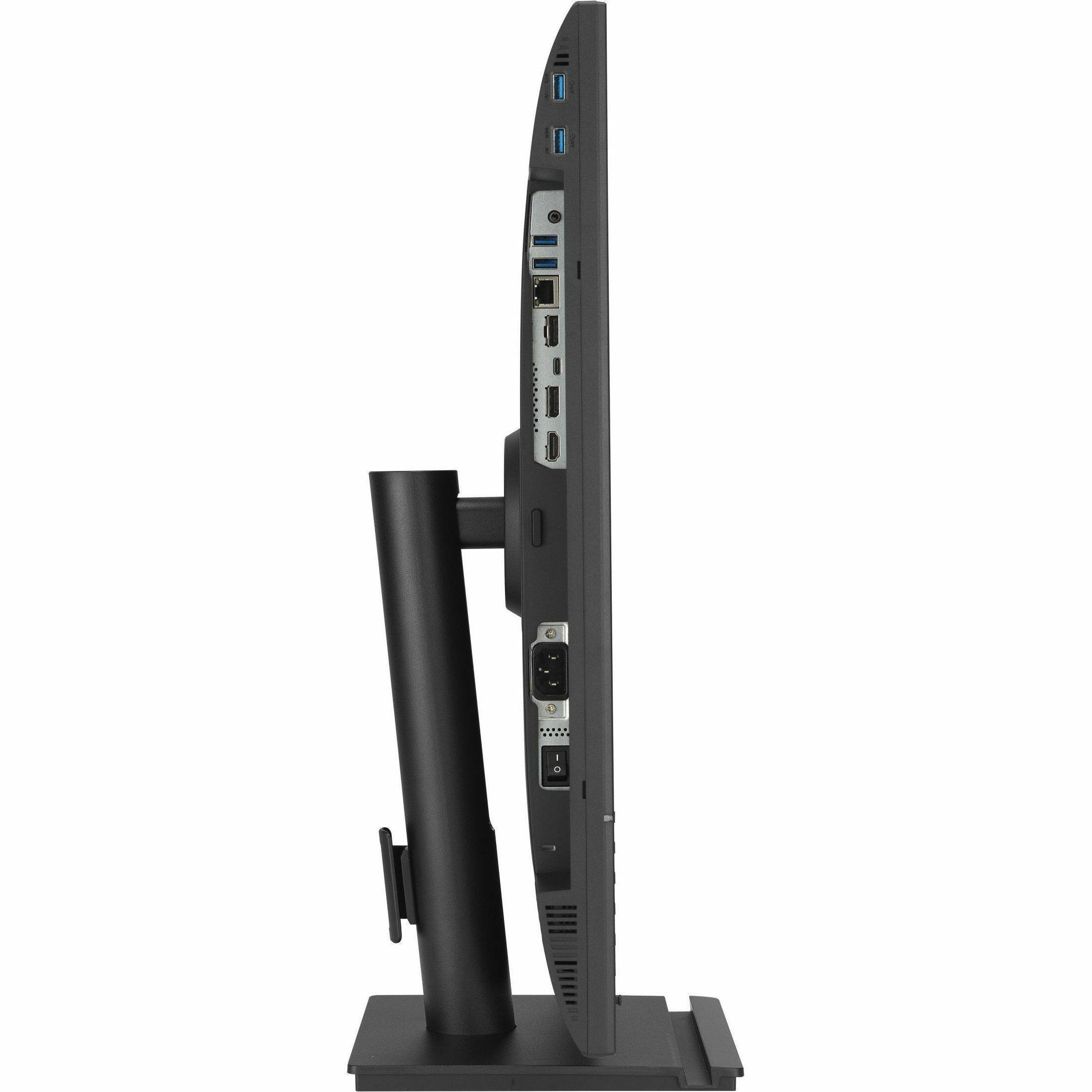 Alt View 4. ASUS - Asus BE248CFN 24" Class WUXGA LED Monitor - 16:10 - Black - 24.1" Viewable - In-plane Switching (IPS) Technology - LED - Black.