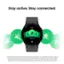 Stay active. Stay connected. 89 Track run. 4G LTE stand-alone connectivity available only on Samsung Galaxy Watch FE LTE/ Galaxy Watch Ultra versions. Requires initial pairing with an eligible Android smartphone and separate qualifying wireless plan. Your carrier may not support stand-alone voice calling or support may be available only in certain areas. Please check with your carrier for more information. Stand-alone functionality limited if paired phone is not powered on or connected to a wireless network.