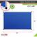 Alt View 19. Floortex - Viztex Fabric Bulletin Board with an Aluminium frame - 24'' x 36'' - Blue.