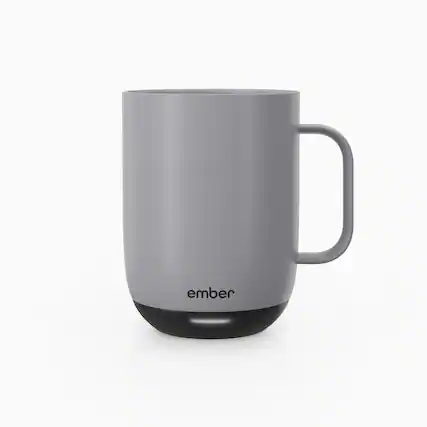 Front. Ember - Temperature Control Smart Mug 2 - 14 oz - Gray.