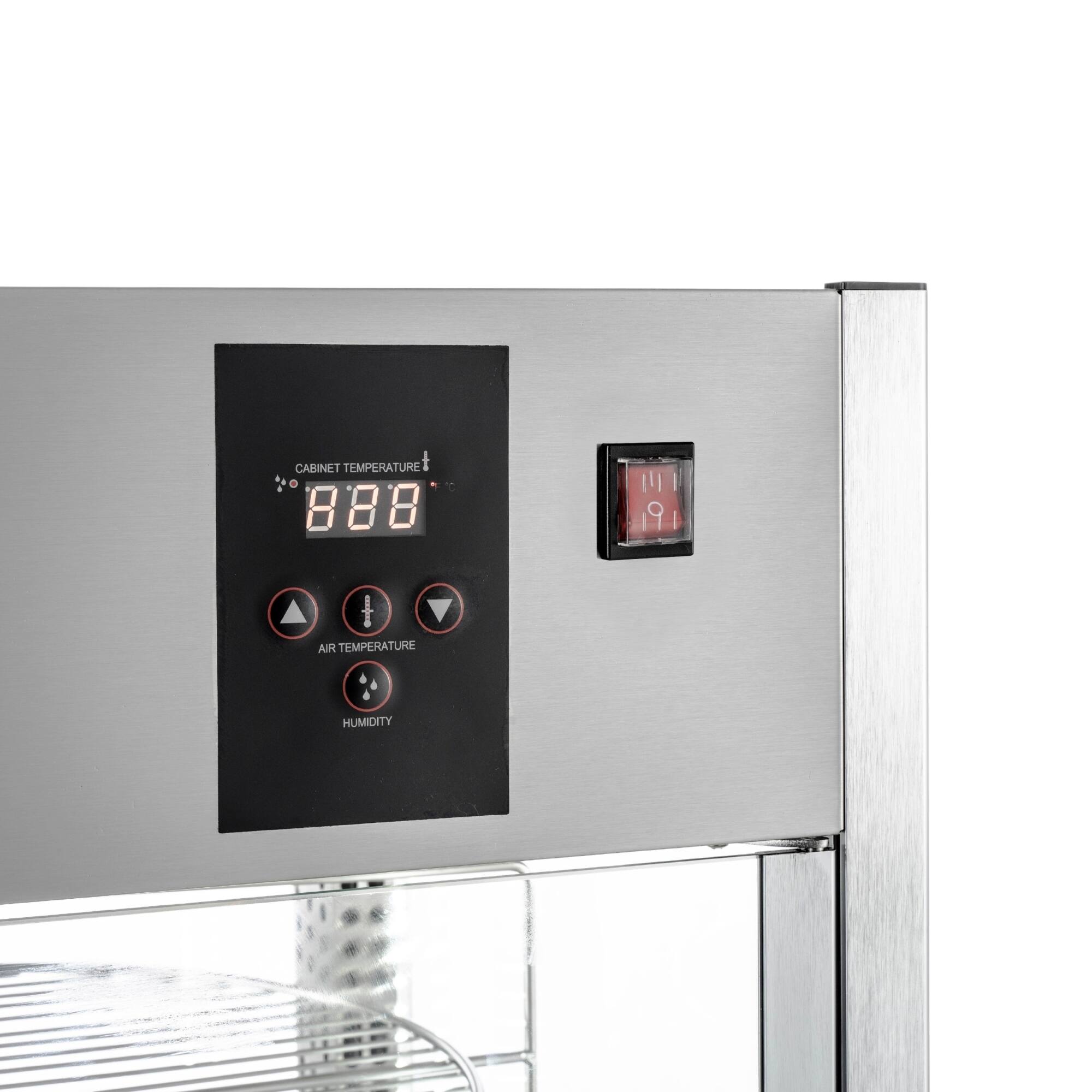 CABINET TEMPERATURE 8.8°C

AIR TEMPERATURE 19°C

HUMIDITY