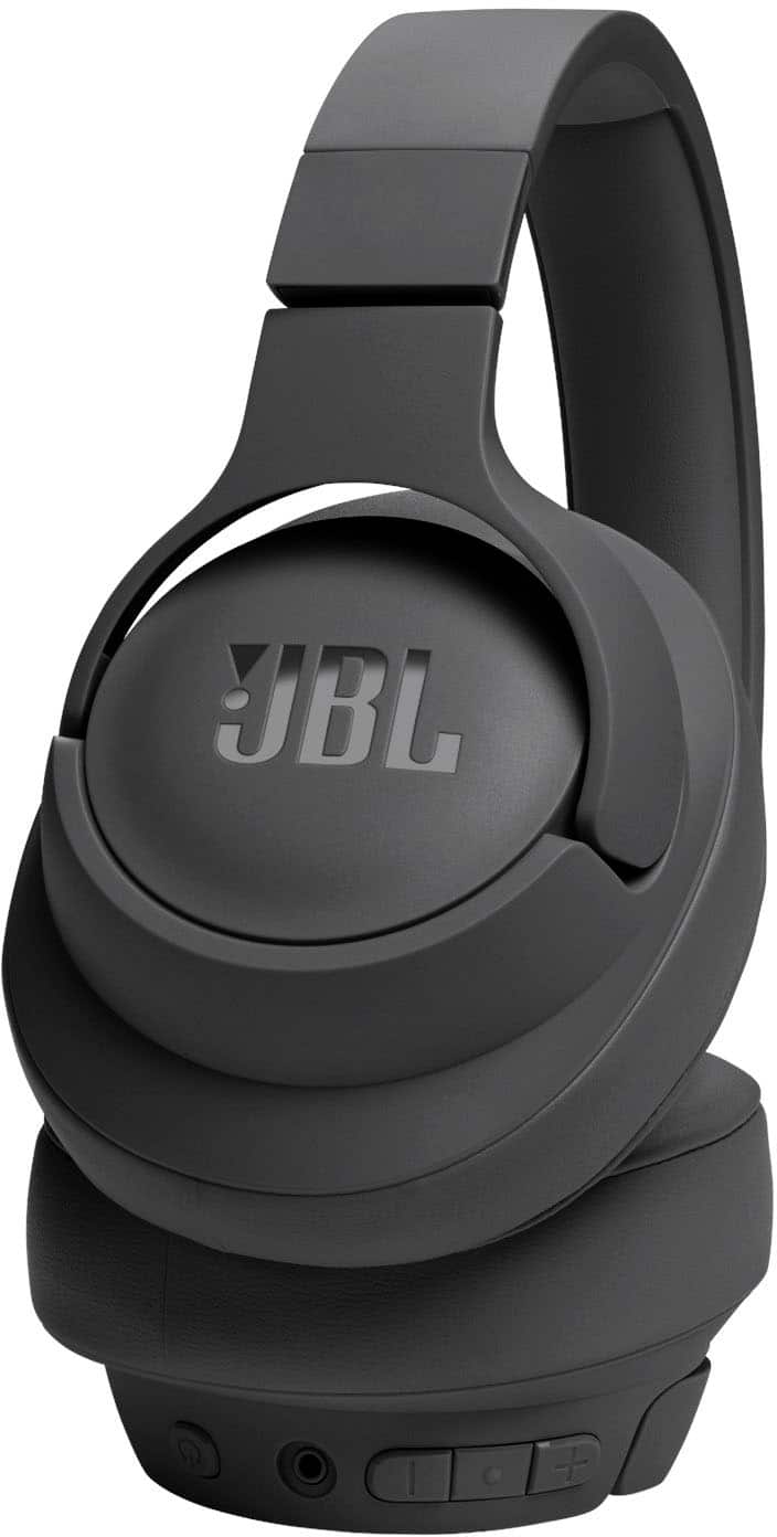 Alt View 15. JBL - Tune 720BT Over-Ear Bluetooth Headpones - 2024 - Black.