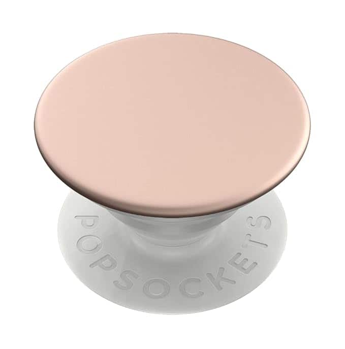 PopSockets - PopSocket Aluminum Swappable PopGrip - Rose Gold