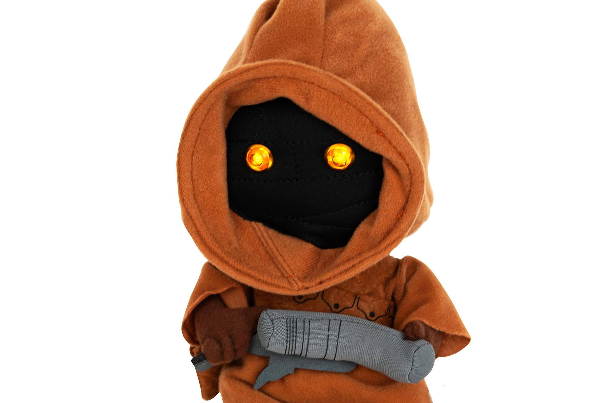 Alt View 1. Star Wars - Stuffed Star Wars Plush Toy - 9" Talking Jawa Doll - Brown.