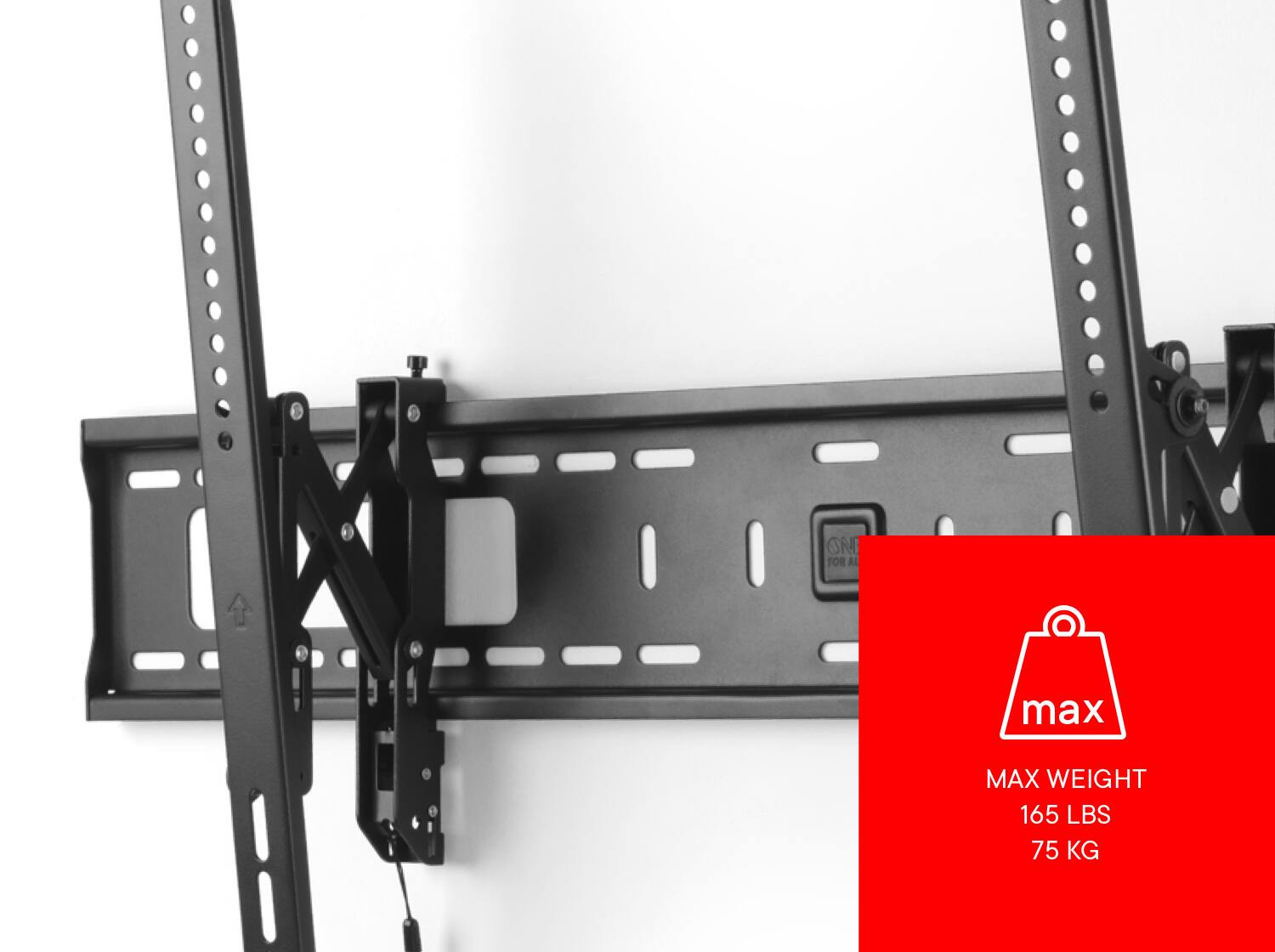 ON FOR MAX WEIGHT 165 LBS 75 KG