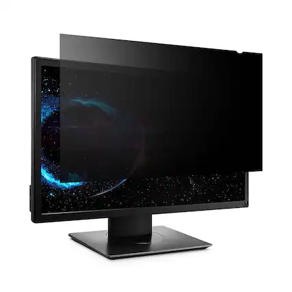 Front. Staples TECH - Staples TECH Anti-Glare Privacy Filter for 24" Widescreen Monitor (16:10) (ST62137-CC).