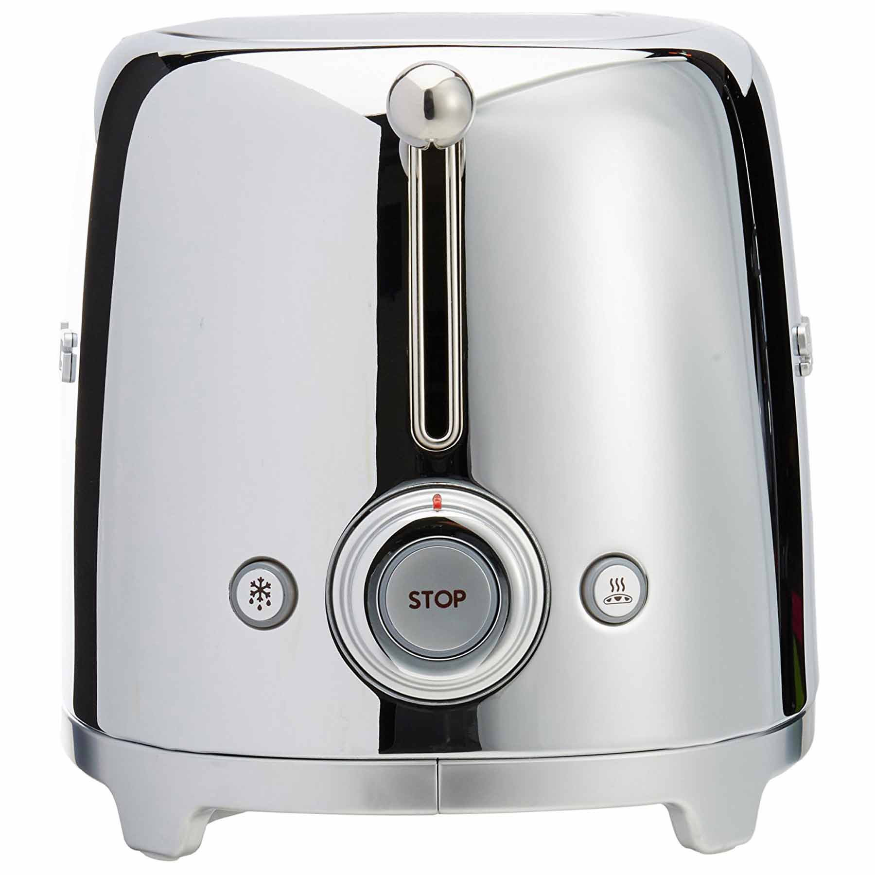 SMEG TSF01 Slice Wide Slot Toaster Stainless Steel TSF01SSUS