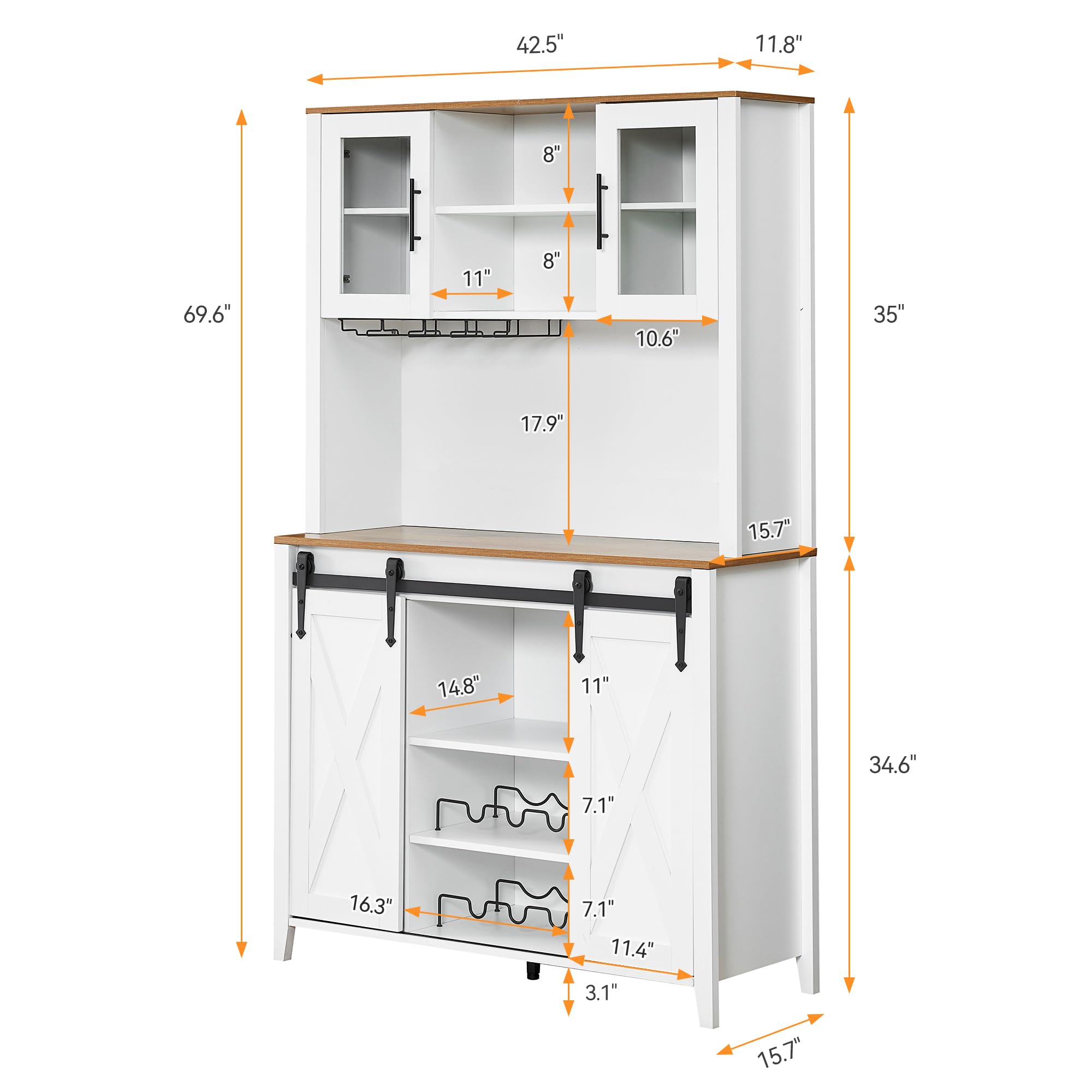 42.5"  
11.8"  
8"  
69.6"  
11"  
8"  
10.6"  
35"  
17.9"  
15.7"  
14.8"  
11"  
34.6"  
7.1"  
16.3"  
7.1"  
11.4"  
3.1"  
15.7"