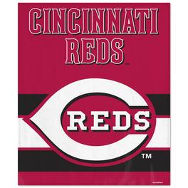 WinCraft - Cincinnati Reds Ultra Plush 50" x 60" Throw Blanket - Multicolor
