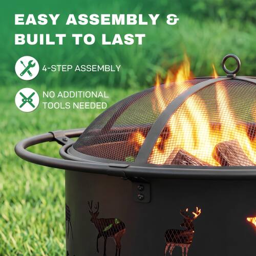 EASY ASSEMBLY & BUILT TO LAST

4-STEP ASSEMBLY

NO ADDITIONAL TOOLS NEEDED