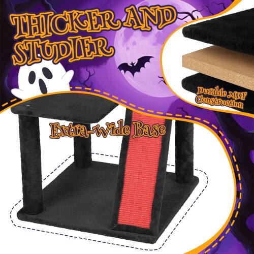 Thicker and Sturdier  
Dumbbell NODF Construction  
Extra-Wide Base