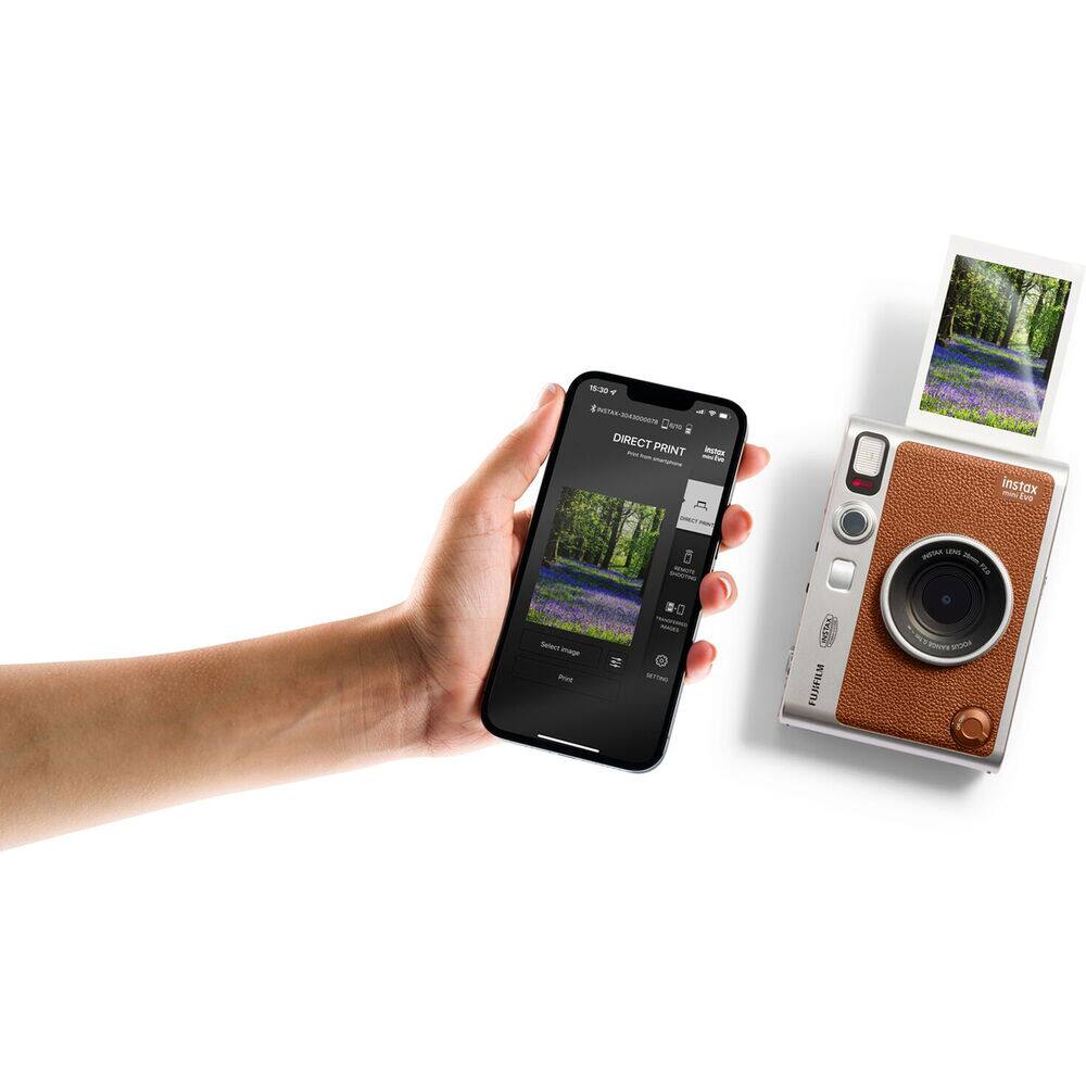 18:30 - DIRECT PRINT  
Instax  
Select image  
Print  
Settings  

Instax Mini 90  
Instax Mini Film