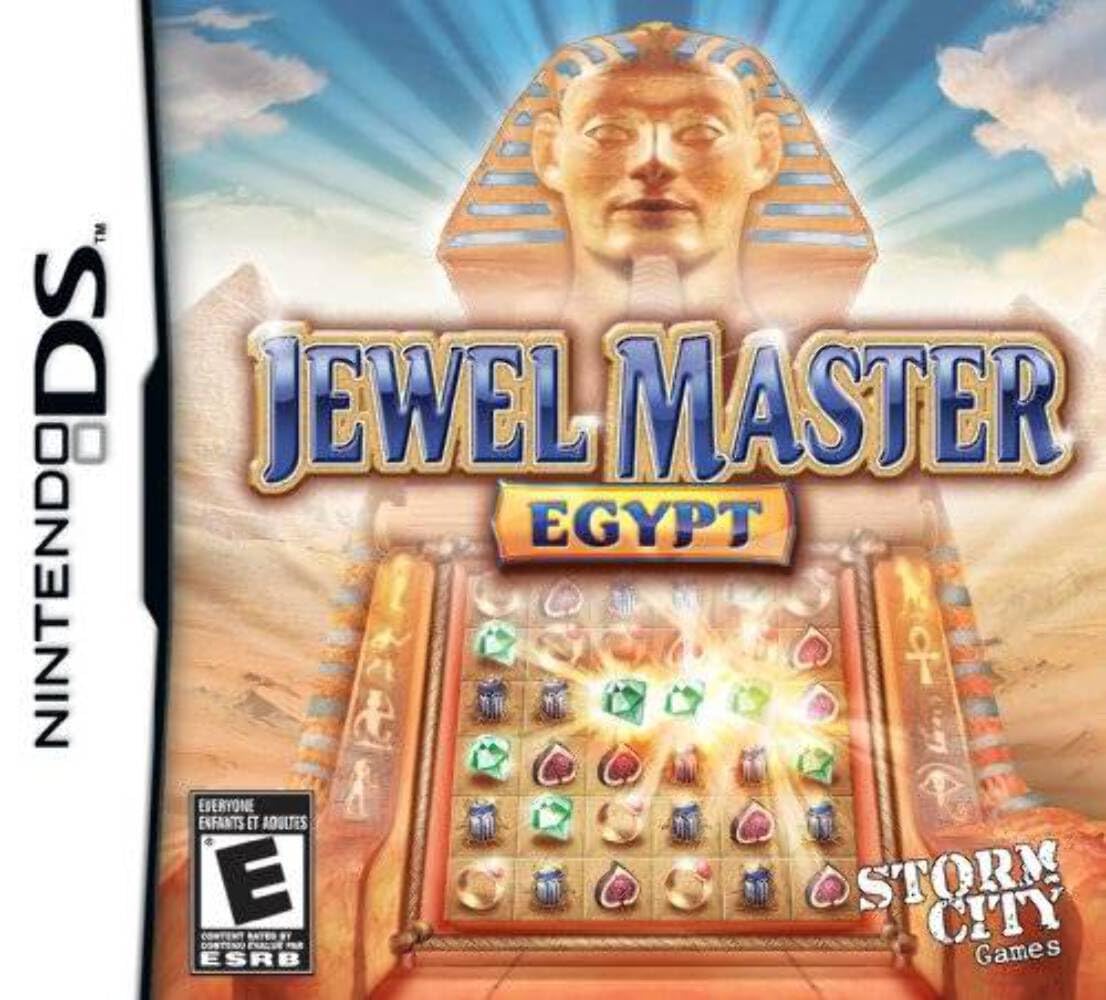 NINTENDO DS™

JEWEL MASTER EGYPT

EVERYONE ENFANTS ET ADULTES

STORM CITY Games

ESRB E - E (Everyone)