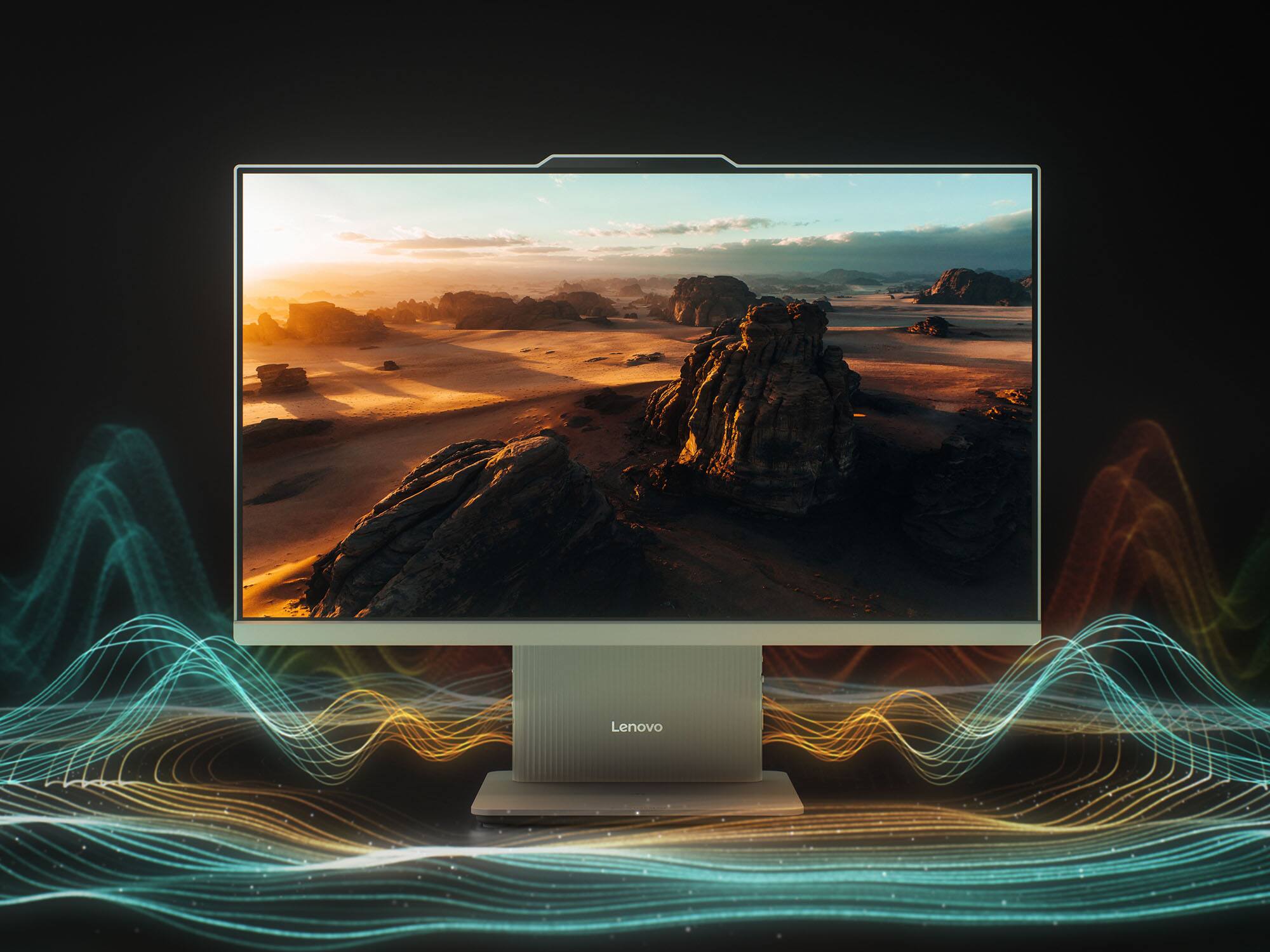 Alt View 14. Lenovo - IdeaCentre AIO 27" FHD IPS LCD Touch-Screen All-In-One - Ryzen AI 5 330 2026 - 16GB Memory - 512GB Storage - Luna Grey.