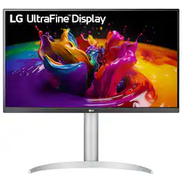 LG - UltraFine 27UP850K-W 27" 16:9 4K UHD USB-C IPS LCD HDR Monitor, White