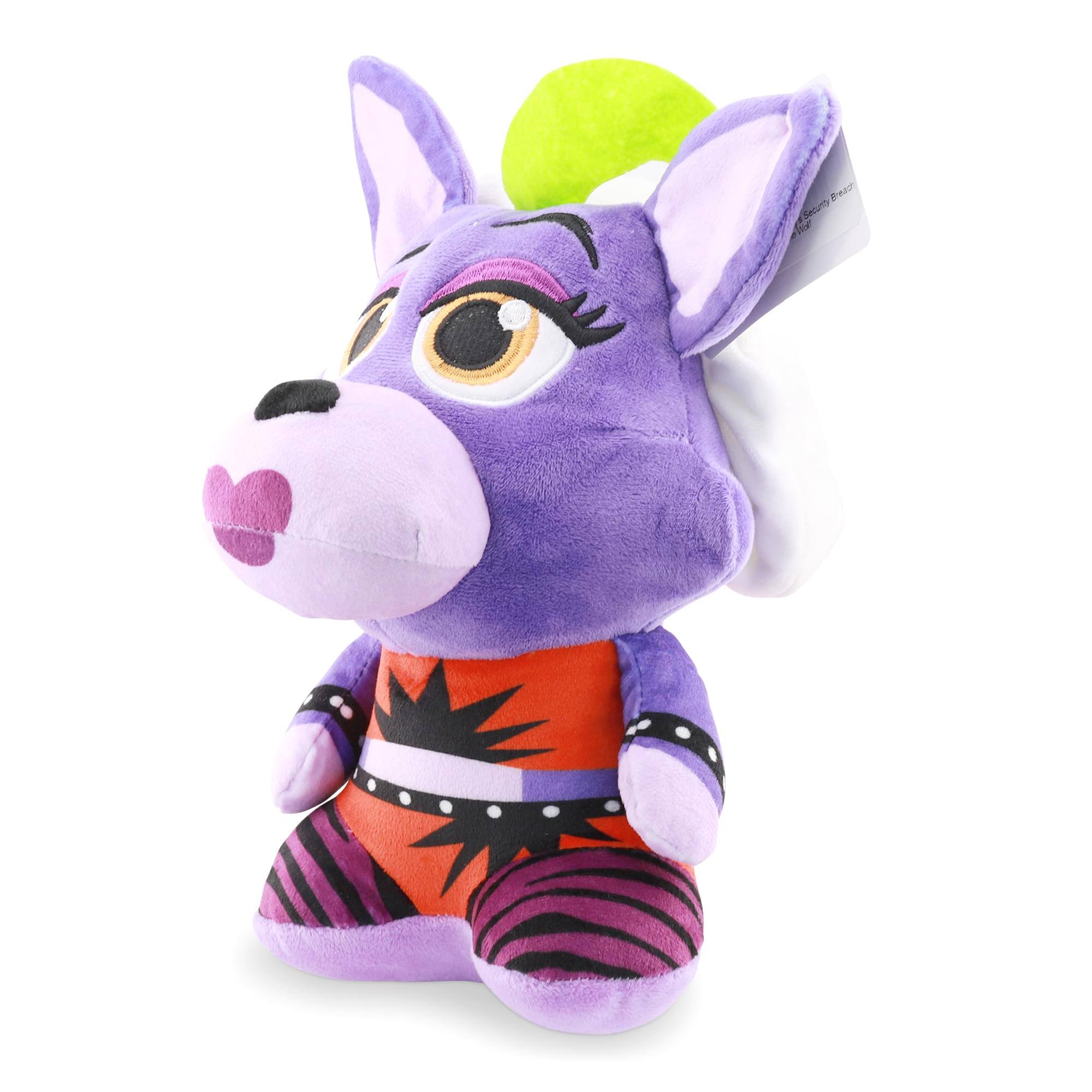 Alt View 10. Johnny's Toys - Five Nights At Freddy's Security Breach 11 inch Plush | Roxanne Wolf - Multi-Color.