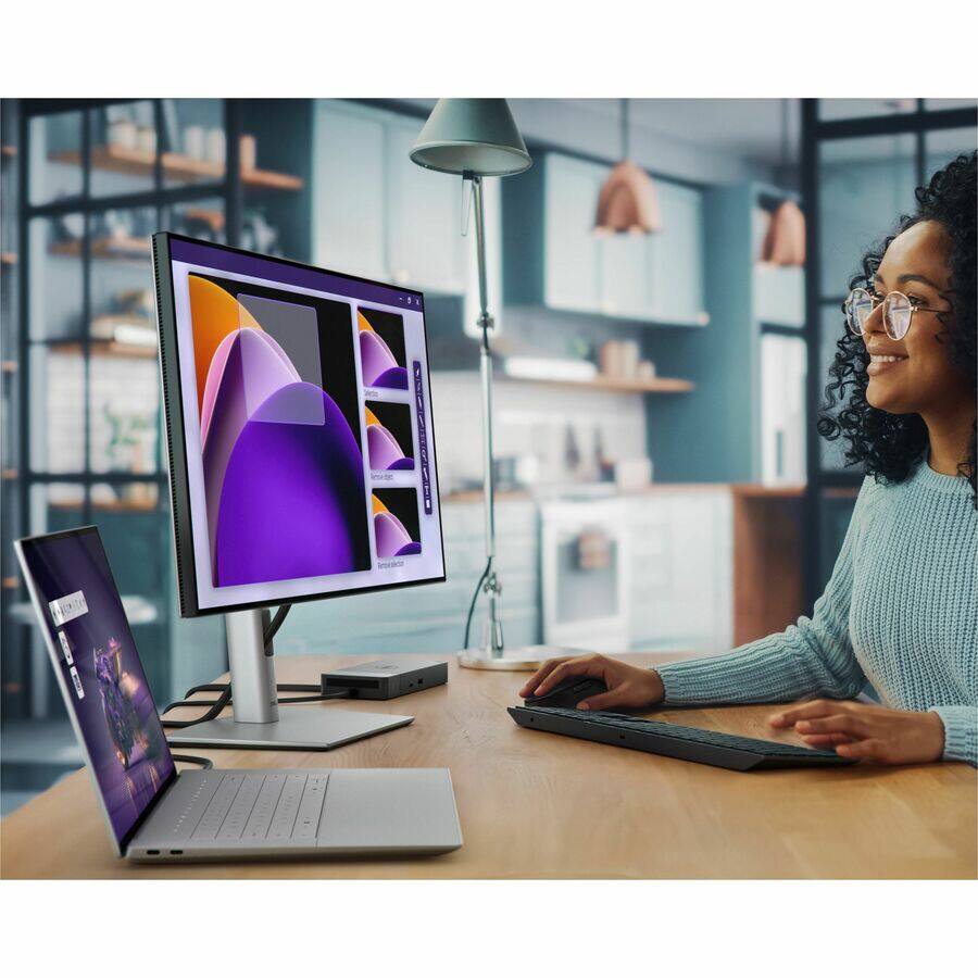 Alt View 4. Dell - Dell 16 Premium DA16250 16.3" Notebook - 2K - 120 Hz - Intel Core Ultra 7 255H - Intel Evo Platform - 32 GB - 1 TB SSD - Gray.