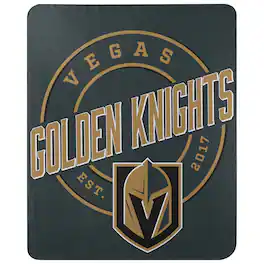 Northwest - Vegas Golden Knights 50" x 60" Campaign Fleece Throw - Gray