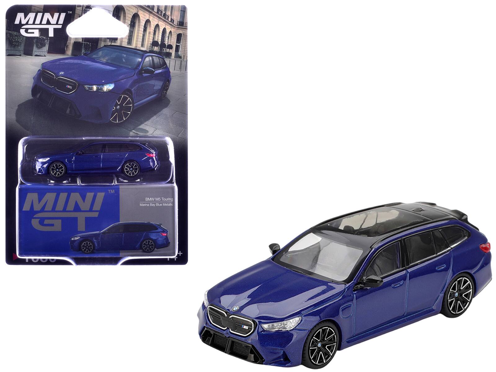MINI GT  
BMW M5 Touring  
Marina Bay Blue Metallic  
1:1000