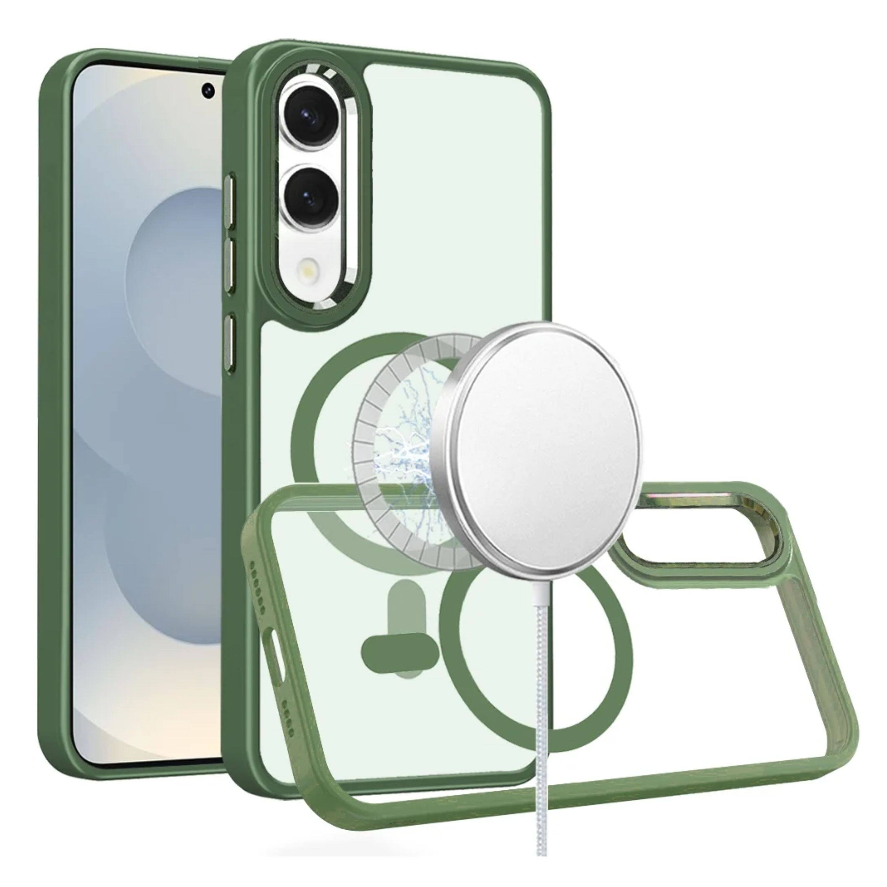 Kitcheniva Transparent Magnetic Ring Metal Buttons Phone Case With ...