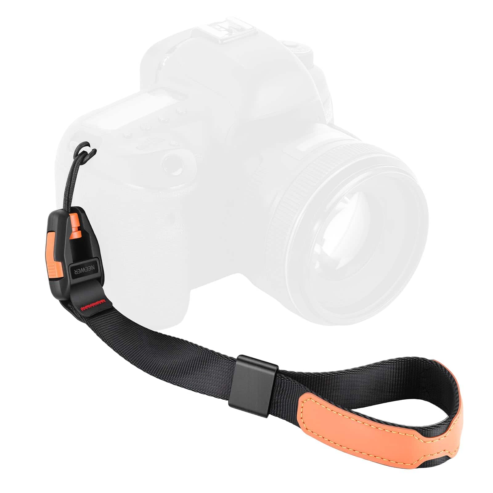 Neewer - Camera Wrist Strap, QR, 44lb, for DSLR/Mirrorless