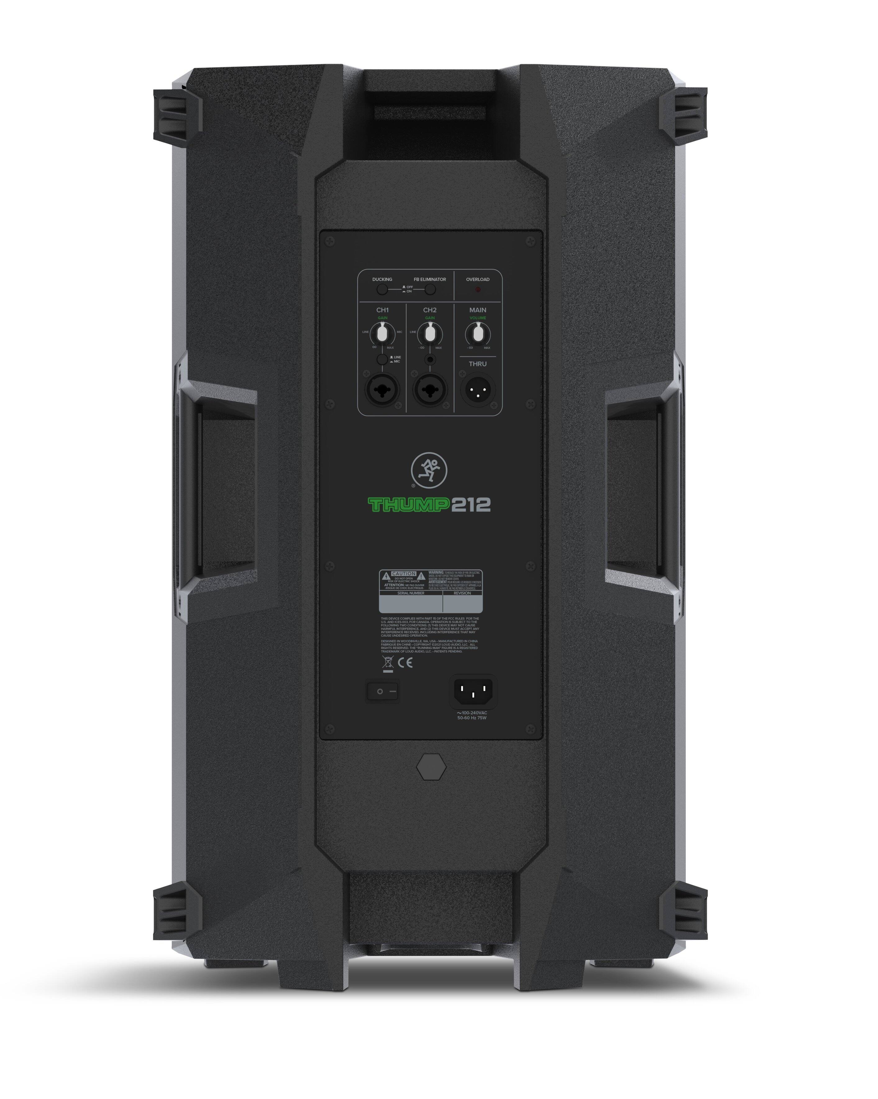 Alt View 14. Mackie - Thump212 1400W Powered Loudspeaker - Black.